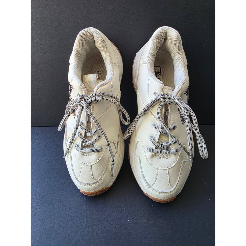MLB Korea Big Ball Chunky Platform Sneakers New York Yankees Game Day Womens 7 - Picture 4 of 8